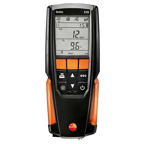 testo flue gas analyser 310|testo 310 error codes.